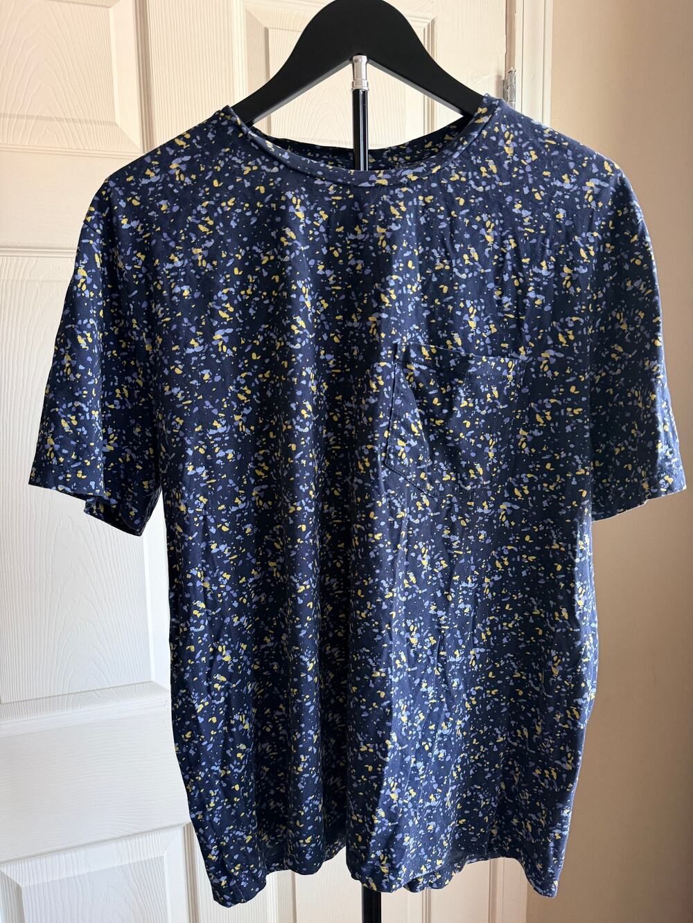 3 for $9 H&M Blue floral 100% Cotton XL T shirt Womens